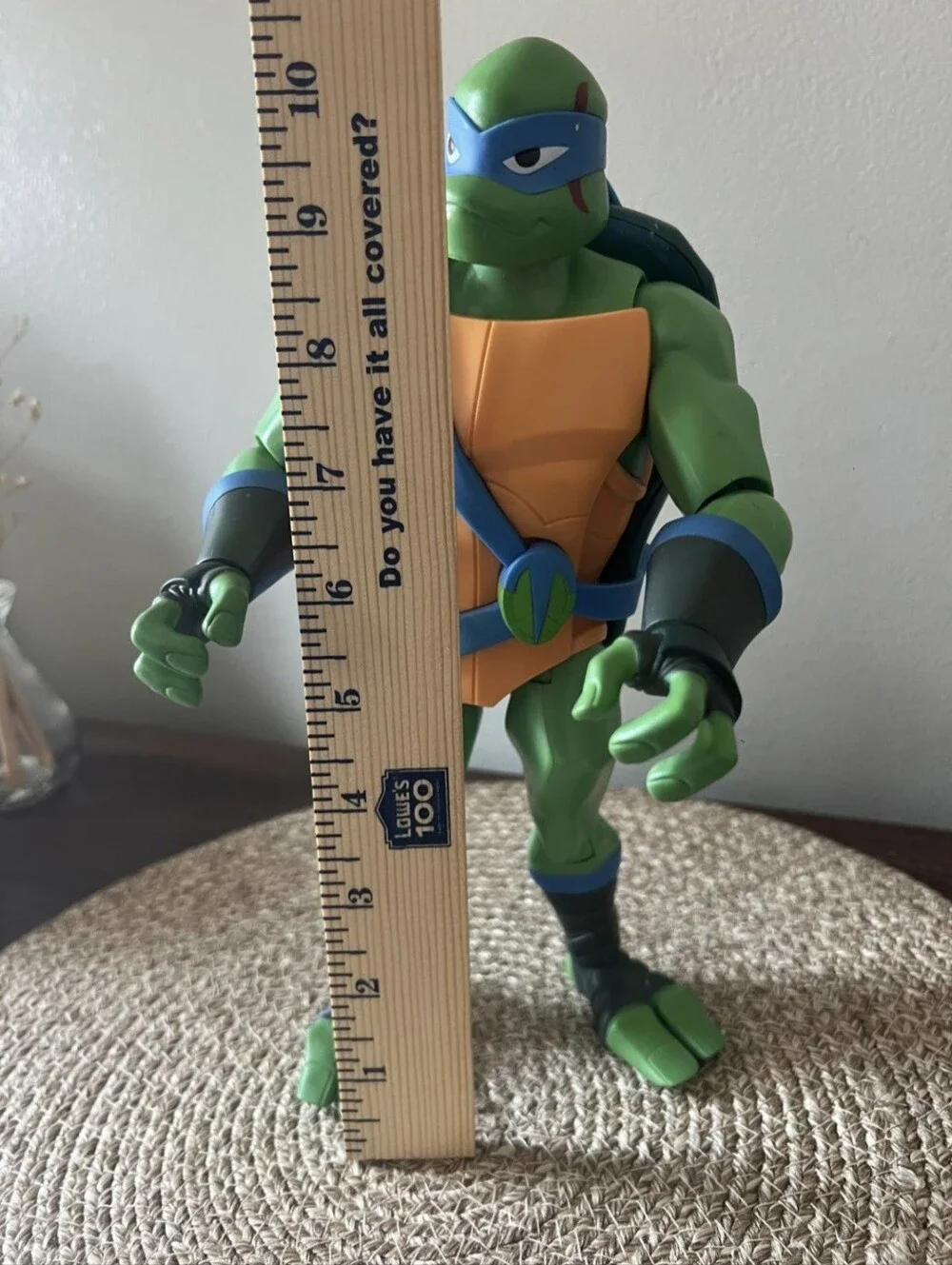 Rise of the Teenage Mutant Ninja Turtles TMNT Leonardo Leo Giant Figure 11